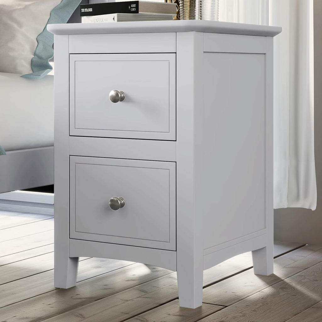 White Solid Wood 3 Pcs Full Bedroom Sets (Old SKU:BS315100AAK)