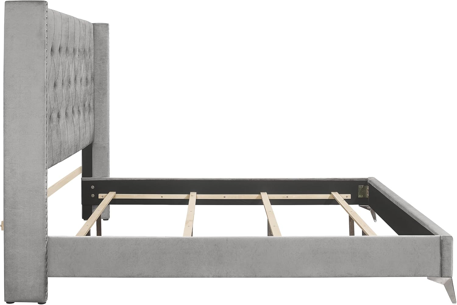 New Classic Furniture Huxley Wood Full Bed, Gray