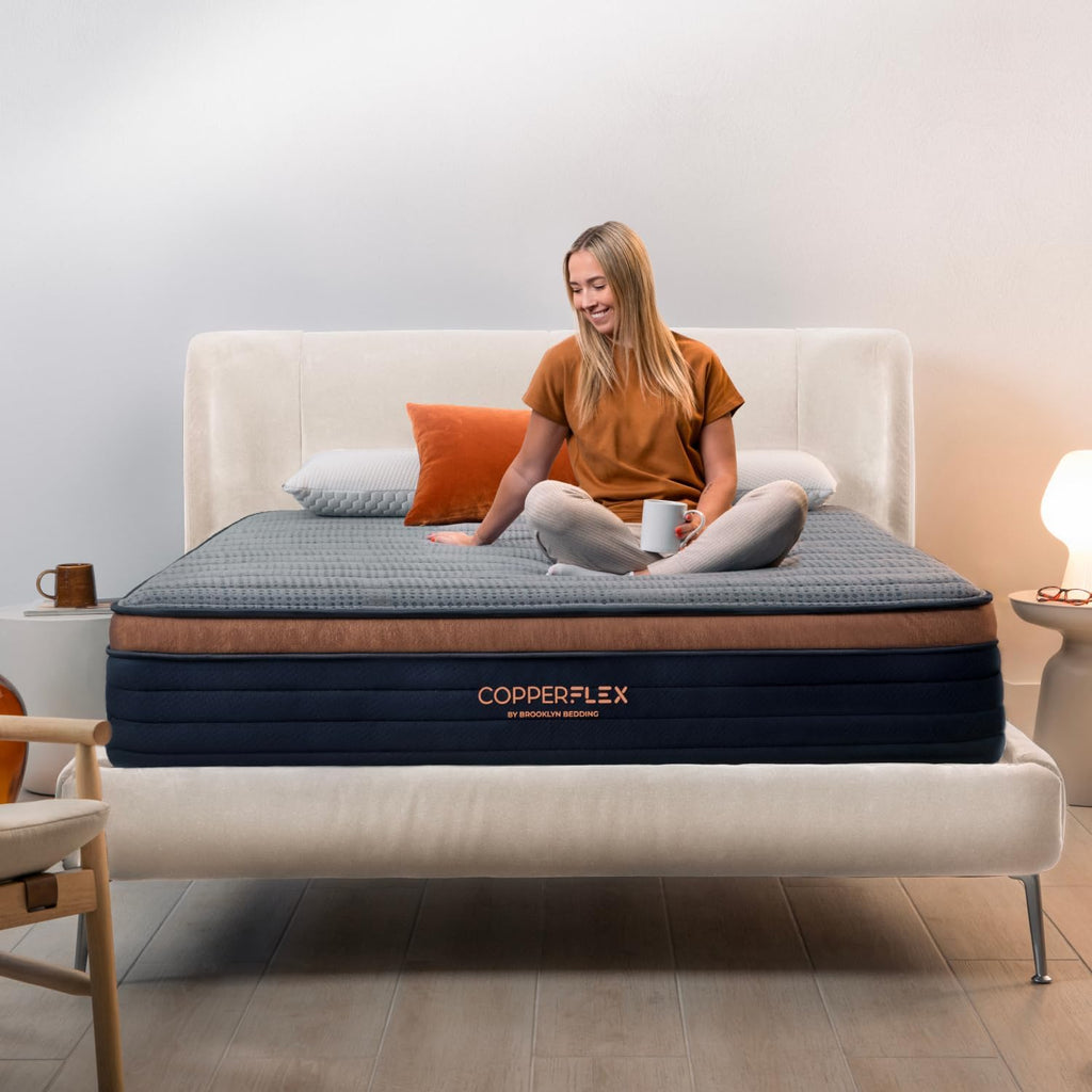 Brooklyn Bedding CopperFlex 12' Foam Mattress with Zoned Foam