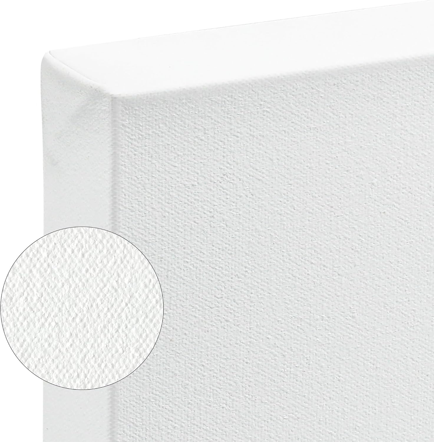 SoHo Urban Artist, 20x40 Heavyweight Stretched Cotton Canvas for Painting - 1.5' Deep- 3 Pack, Triple Primed, 100% Cotton Canvas, Archival, Universal Primed for Oil, Acrylic, Alkyd, Mixed Media