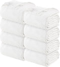 Utopia Bedding White 100% Cotton Waffle Blanket 300 GSM [Queen - 90x90 Inch] Soft Lightweight Breathable Bed Blanket for All Season (Pack of 8)