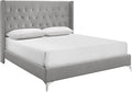New Classic Furniture Huxley Wood Full Bed, Gray