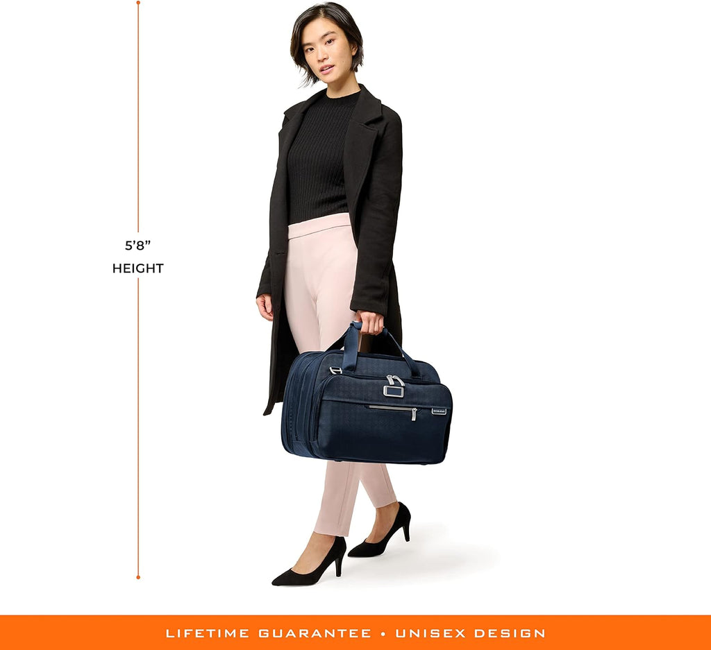 Briggs & Riley Travel Duffel Bag - Weekender & Overnight Luggage for Women & Men, Softside Bag