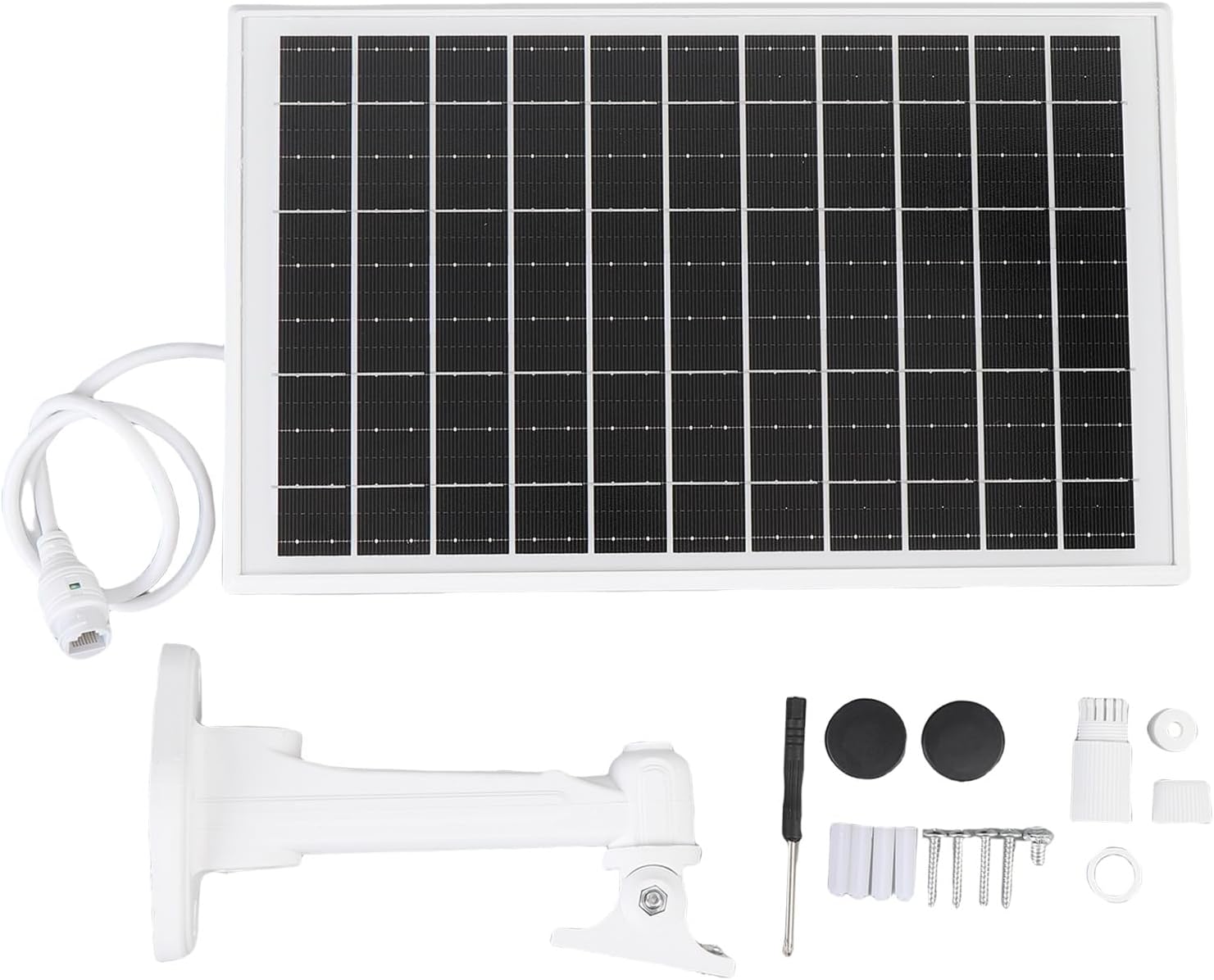 Solar Powered Outdoor 4G LTE Modem Router with SIM Card Slot, Outdoor Solar WiFi Extender, 50M WiFi Range, 15W Built in 20000mAh Battery for Camping RVs Camera
