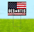 Desantis 2024 (18' x 24') Yard Sign, Quantity Discounts, Multi-Packs, Includes Metal Step Stake, Bandit, New, Advertising, USA | Election, Political, Republican, Vote