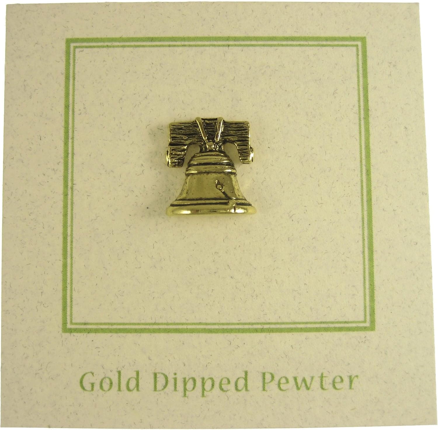 Jim Clift Design Liberty Bell Gold Lapel Pin