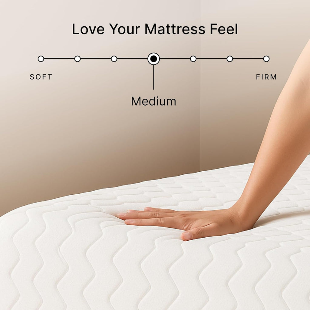 Signature Design by Ashley Chime Memory Foam 12' California King Mattress with Thick Memory and Support Foam for Pressure Relief, Fiberglass Free, Mattress In A Box