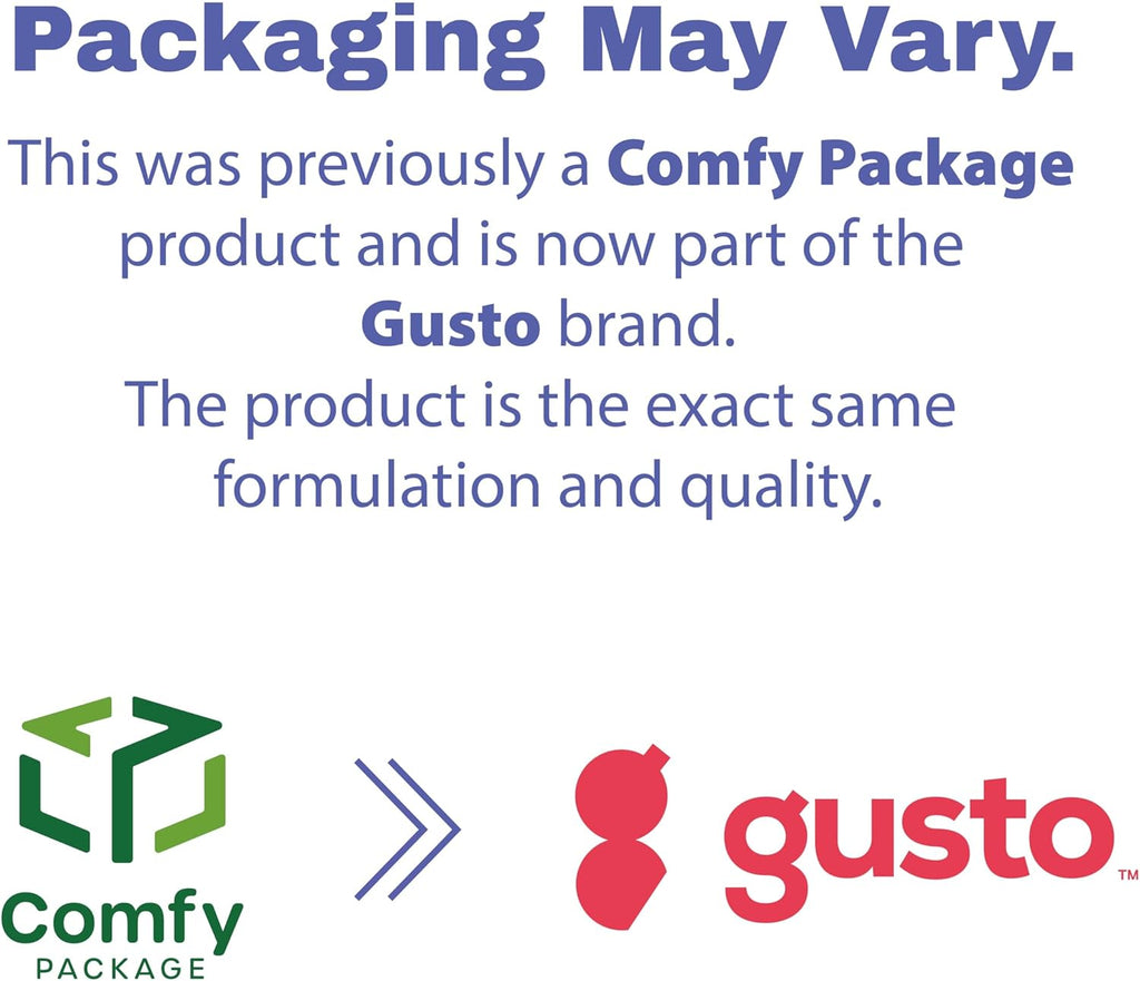 GUSTO 100% Compostable 16 oz. Heavy-Duty Bowls [Case of 750] Eco-Friendly Disposable Sugarcane Paper Bowls