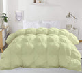 Super Soft 1000-TC All Season Down Alternative Comforter & 2pc Pillow Shams Super King (98' x 108') Inches Decorative Pintuck Comforter 100% Egyptian Cotton 600-GSM Fill & 8-Corner Tabs