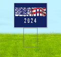Desantis 2024 (18' x 24') Yard Sign, Quantity Discounts, Multi-Packs, Includes Metal Step Stake, Bandit, New, Advertising, USA | Election, Political, Republican, President, Vote