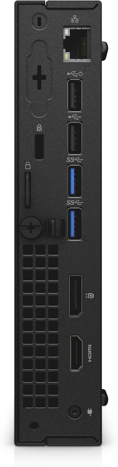 Dell P24VV OptiPlex 3050 Micro Form Factor Desktop Computer, Intel Core i5-7500T, 8GB DDR4, 500GB Hard Drive, Windows 10 Pro,Black