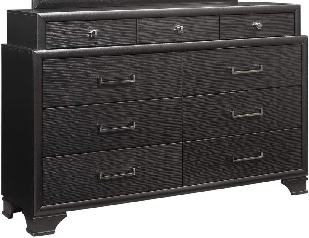 Grey 5pc Full Bedroom Set