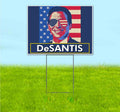 Desantis 2024 (18' x 24') Yard Sign, Quantity Discounts, Multi-Packs, Includes Metal Step Stake, Bandit, New, Advertising, USA | Election, Political, Republican, Vote