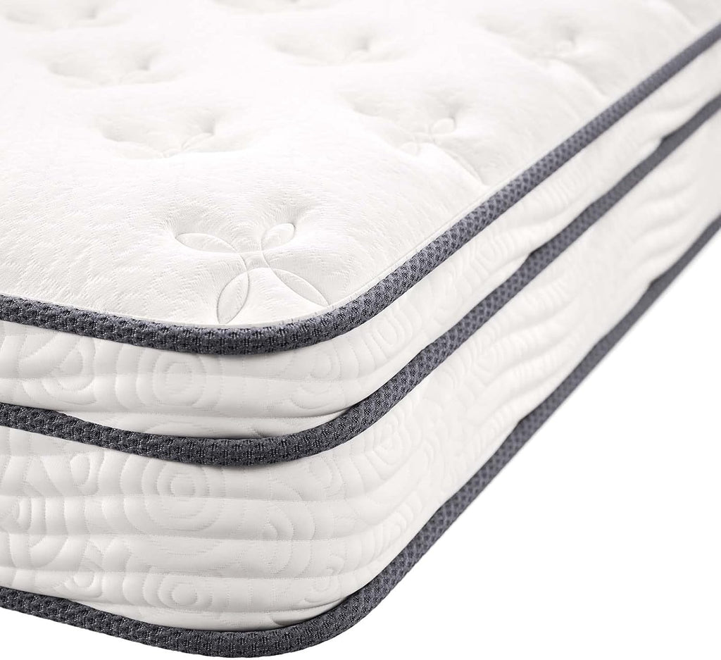 Modway Jenna 8' Innerspring and Memory Foam King Mattress With Individually Encased Coils