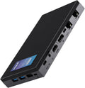 MeLE QuieterDL Fanless Mini PC N150 2.5Gb Dual LAN 4GB 128GB Small Computer | up to 3.6GHz, USB-C, 4K HDMI, DP1.4, Triple Display, 24/7 Stability, Auto Power On, Wake on LAN, VESA, Low Power Consumption