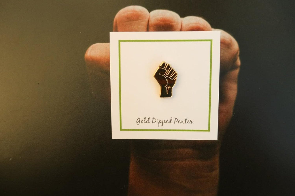 Jim Clift Design Civil Rights Gold Lapel Pin