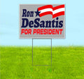 Desantis President 2024 (18' x 24') Yard Sign, Quantity Discounts, Multi-Packs, Includes Metal Step Stake, Bandit, New, Advertising, USA | Election, Political, Republican, Vote