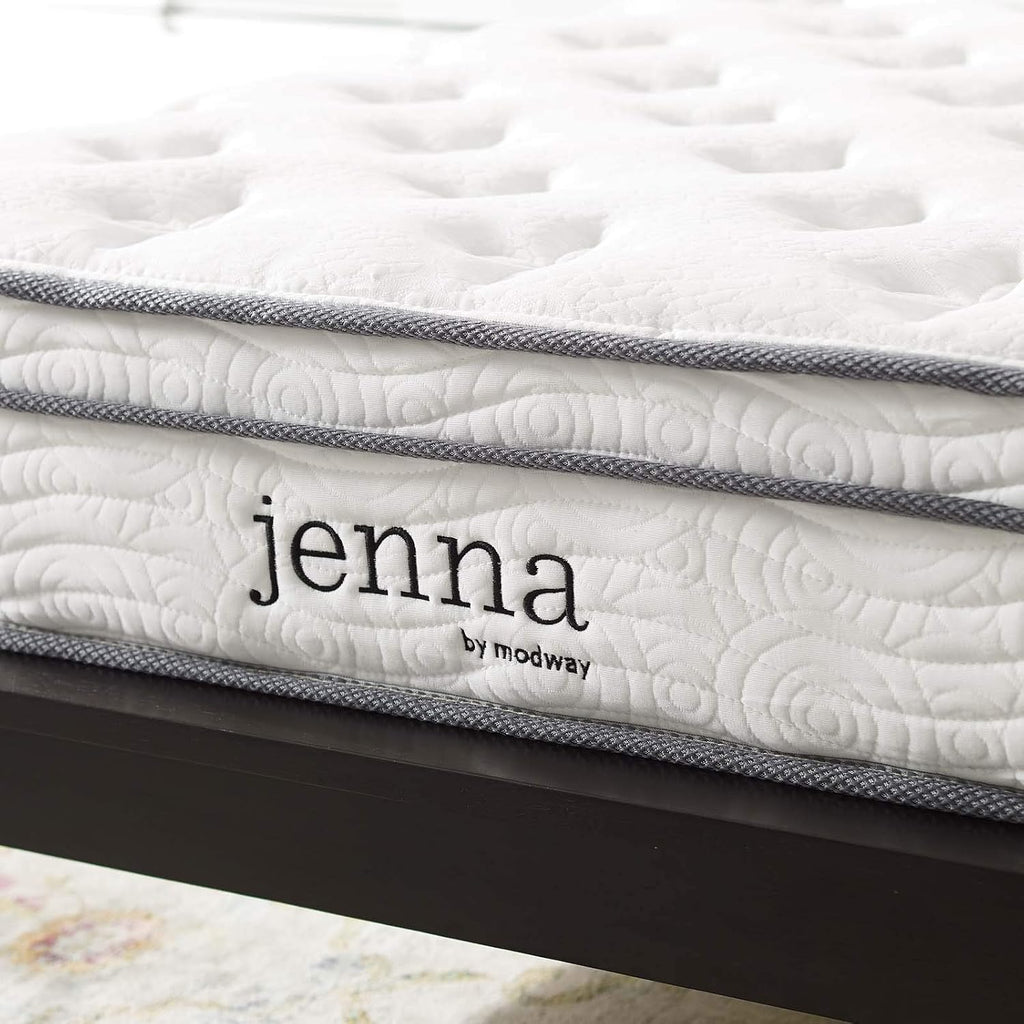 Modway Jenna 8' Innerspring and Memory Foam King Mattress With Individually Encased Coils