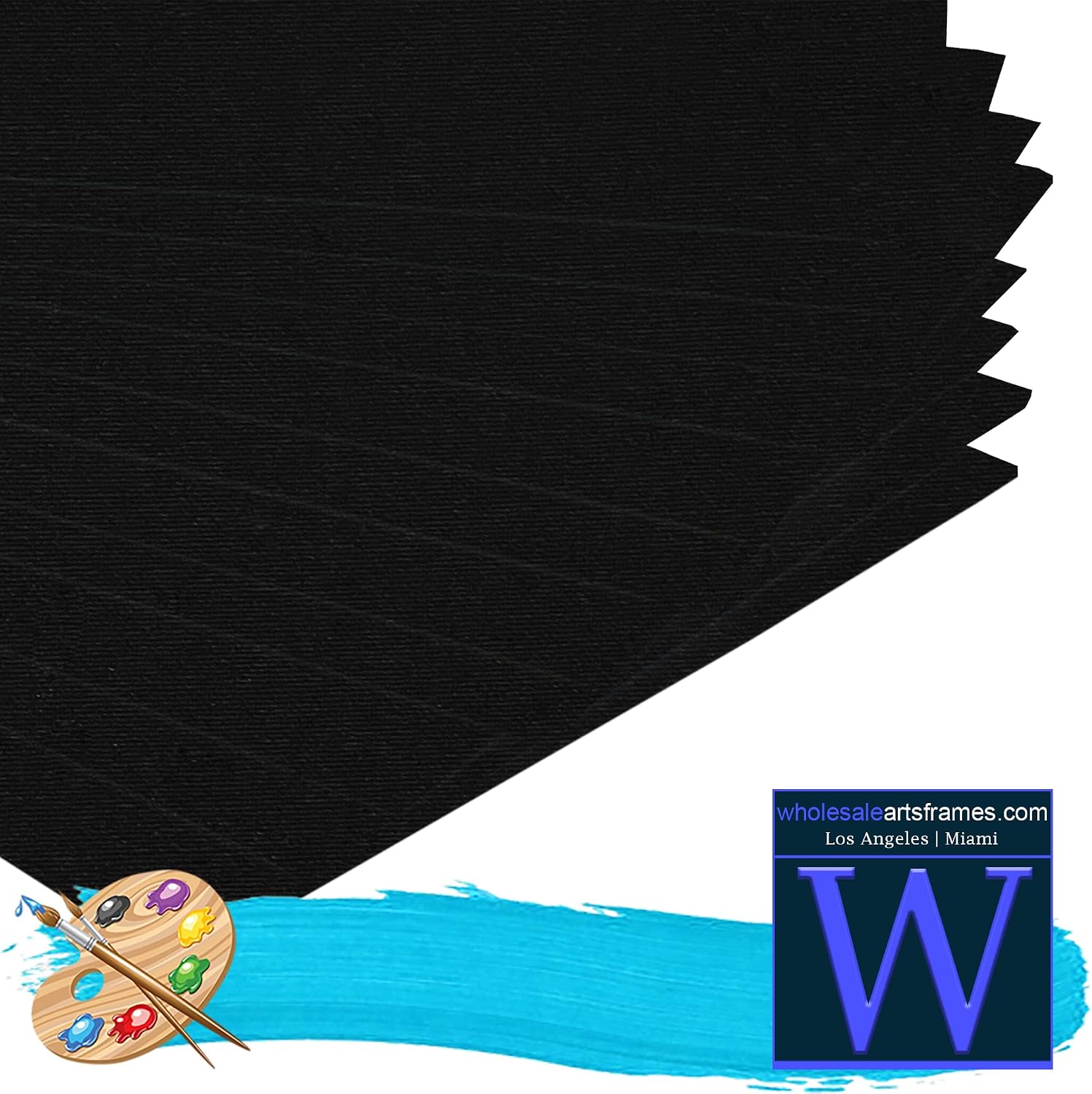 16x20 Black Canvas Boards for Painting Bulk 50 Pack.Paint Canvases for Painting Art.Artist Blank Canvases for Painting 16x20 Canvas Panels.Quality Acid Free Primed Canvas Boards for Acrylic,Oil etc