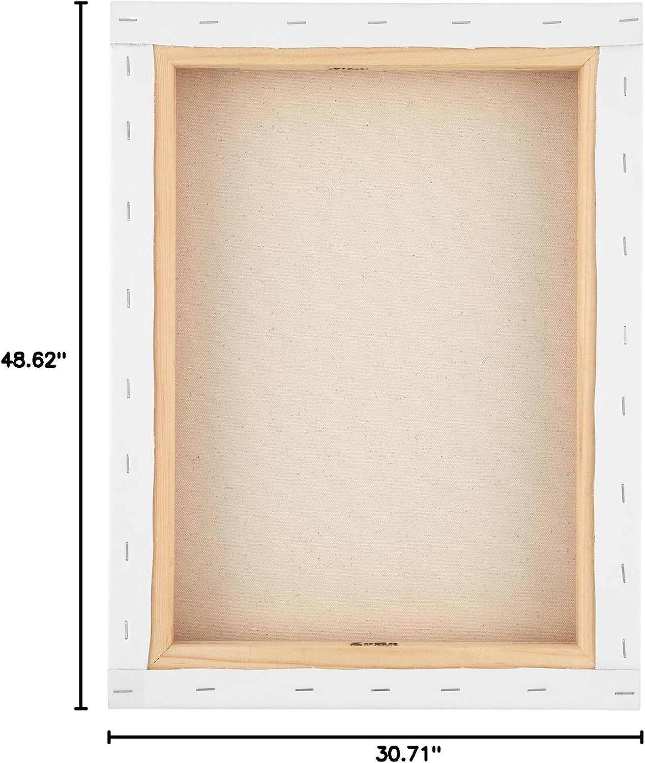 SoHo Urban Artist, 30x48 Heavyweight Stretched Cotton Canvas for Painting - 1.5' Deep- 3 Pack, Triple Primed, 100% Cotton Canvas, Archival, Universal Primed for Oil, Acrylic, Alkyd, Mixed Media