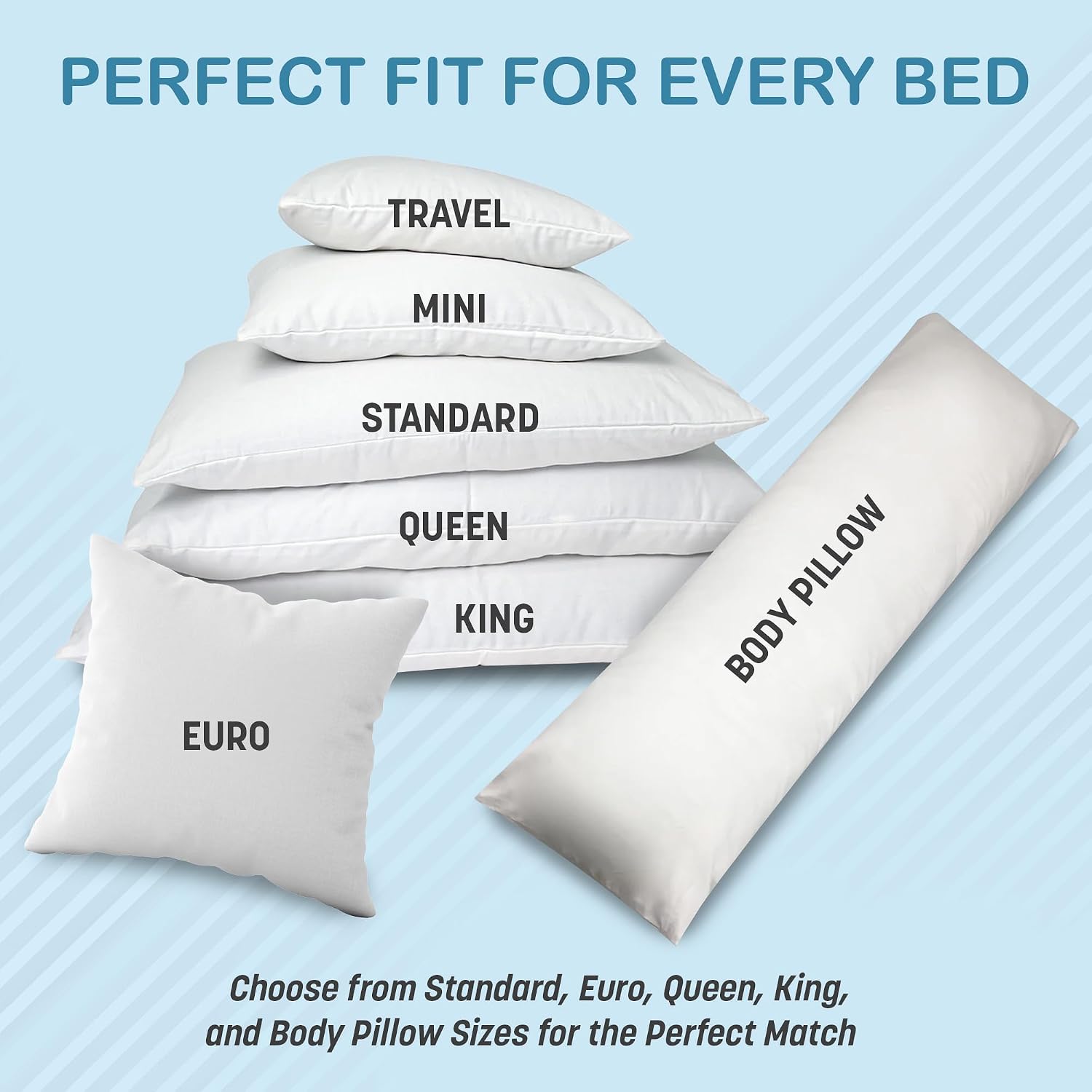 Turmerry Natural Wool Filled Pillows Size: Queen 20X30, Firmness: Regular