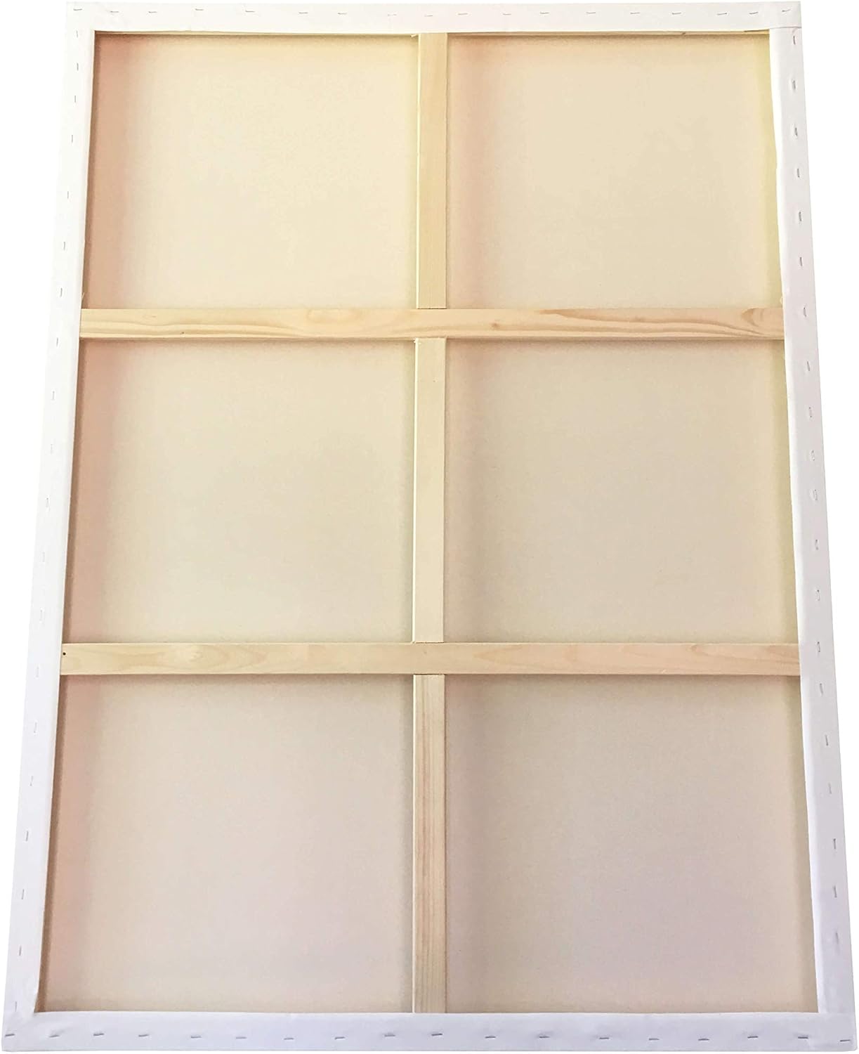 milo Stretched Artist Canvas | 60 x 72 inches | 2 Pack | 1.5' inch Thick Gallery Profile | 15 oz Primed Large Canvases for Painting, Ready to Paint Art Supplies for Acrylic, Oil