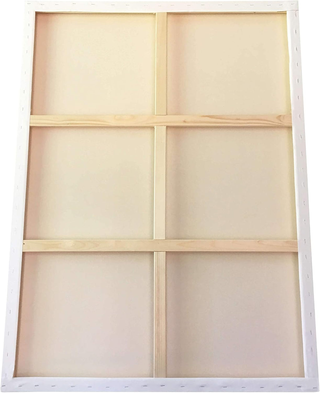 milo Stretched Artist Canvas | 48x60 inches | 2 Pack | 1.5' inch Thick Gallery Profile | 15 oz Primed Large Canvases for Painting, Ready to Paint Art Supplies for Acrylic, Oil