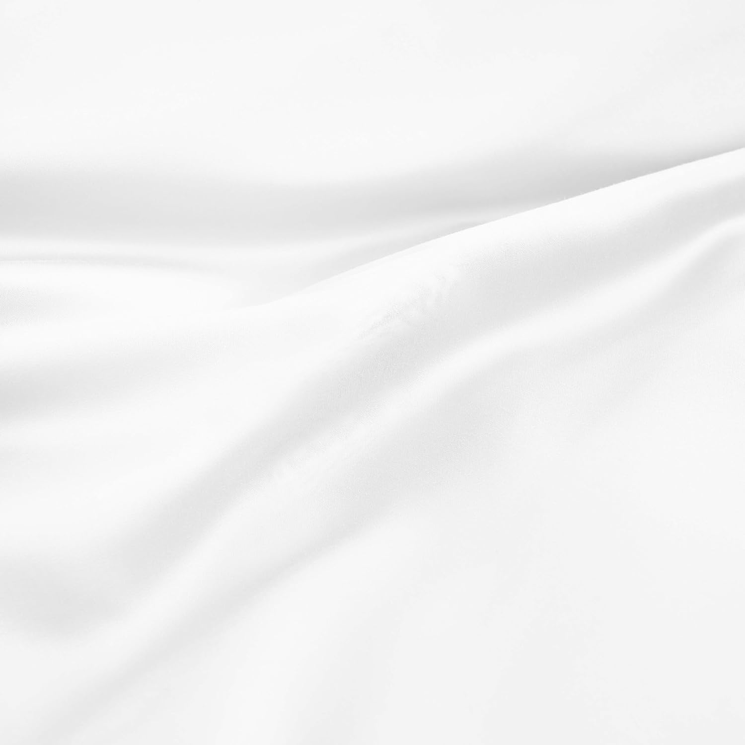 Superior Modal from Beechwood 300-Thread Count Solid Deep Pocket Sheet Set, King, White, 4-Piece SetxSuperior
