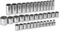 GEARWRENCH 37 Pc. 1/2' Drive 12 Point Standard & Deep Metric Socket Set - 80730