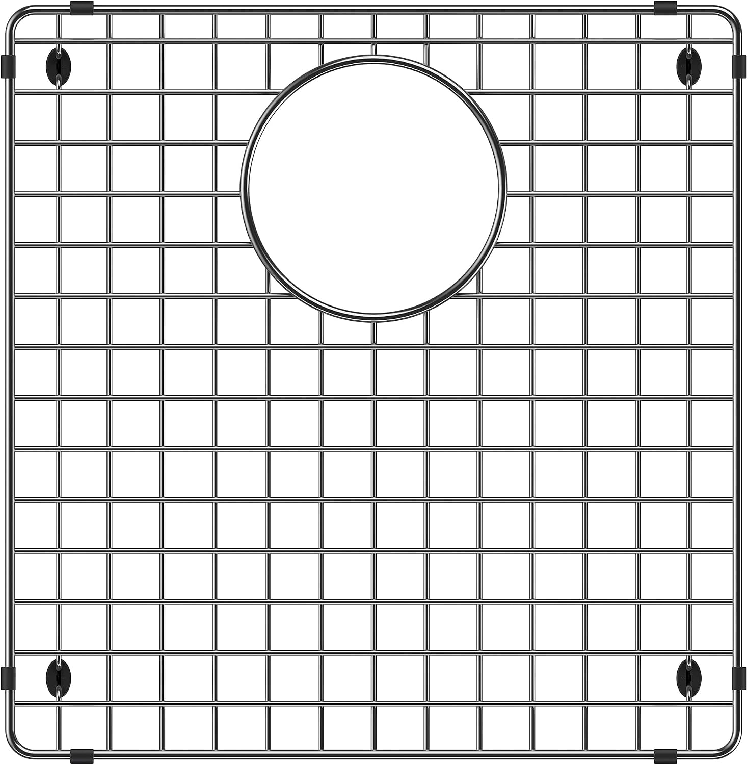 BLANCO 235918 Stainless Steel Bottom Grid for Liven SILGRANIT 60/40 Double Bowl Kitchen Sink (Large Bowl)