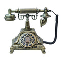 Audio Guest Book Wedding Phone,Audio Guestbook Phone Vintage Style Audio Message Voicemail for Graduation Retirement Party Birthdays Baby Shower Special Occasions (Bronze)