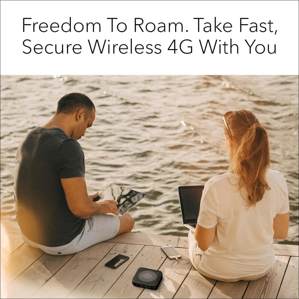 Netgear Nighthawk MR1100 4G LTE Mobile Hotspot Router (AT&T GSM Unlocked)(Steel Gray)