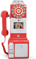 RetroVox Video & Audio Guest Book Wedding Phone Guestbook Creative Easy to Use & Fun Engagements Anniversaries Baby Showers Graduation (A Video Red)
