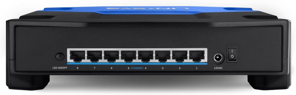 Linksys WRT 8-Port Gigabit Switch, Works with Linksys WRT1900AC Wi-Fi Router (SE4008)