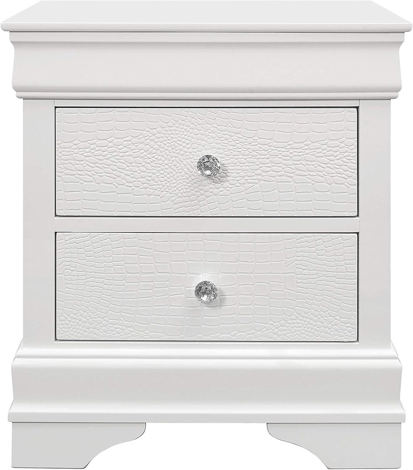 White Full 5PC Bedroom Set