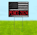 Mike Pence 2024 (18' x 24') Yard Sign, Quantity Discounts, Multi-Packs, Includes Metal Step Stake, Bandit, New, Advertising, USA | Election, Political, Republican, President, Vote