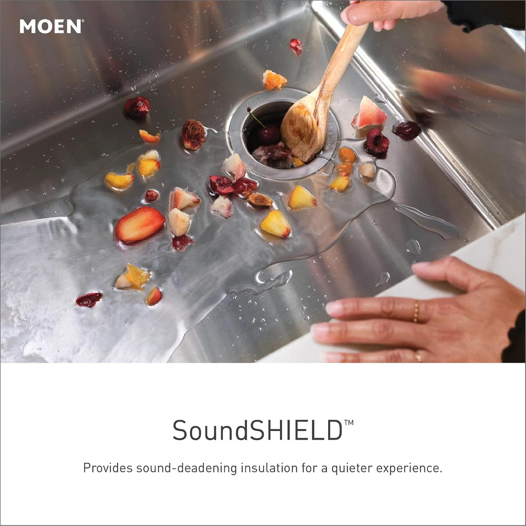 Moen G18180 Prep 18-Gauge Steel Undermount Single Bowl Kitchen Sink, 31-Inch x 18-Inch, Stainless Steel