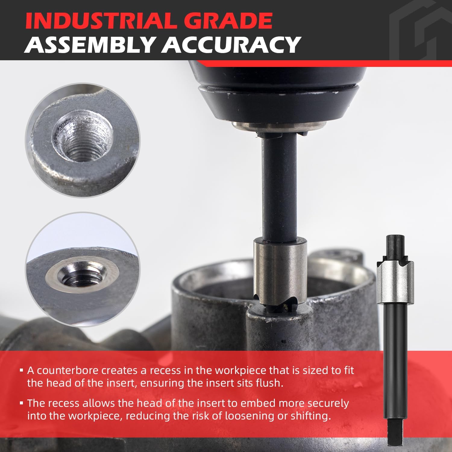 M14X1.5 Metric Thread Repair Kit, with M14X1.5X9.4MM Stainless Steel Insert Qty 10