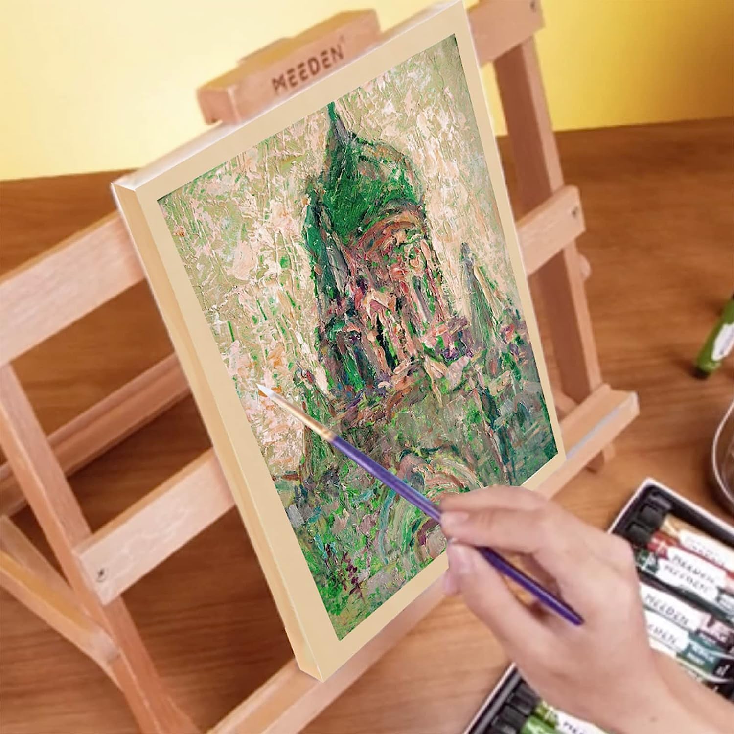 MEEDEN Unfinished Wood Canvas Board: 1-1/2' Deep 30x40' Wooden Canvas Panel Pack of 2 - Blank Cradled Wood Art Board for Painting