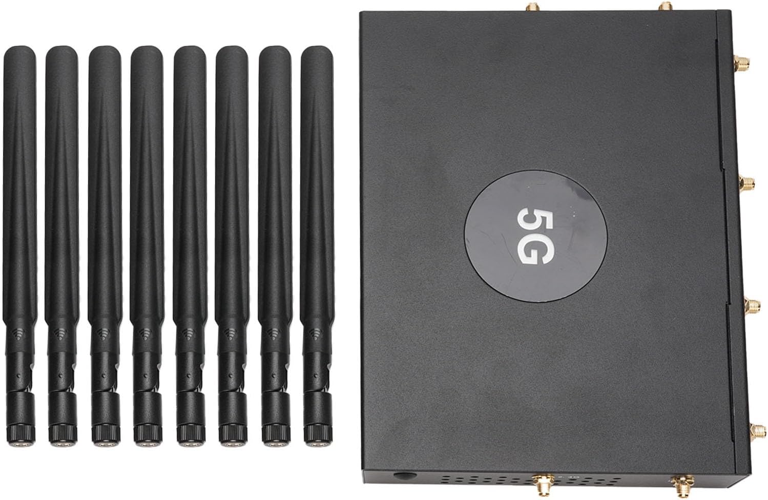 Bewinner 5G CPE Router with SIM Card Slot, WAN LAN Port, 4.67Gbps NR NSA SA WiFi 6 Router Dual Band Cellular Modem for Home Office Indoor Wireless Internet (US Plug)