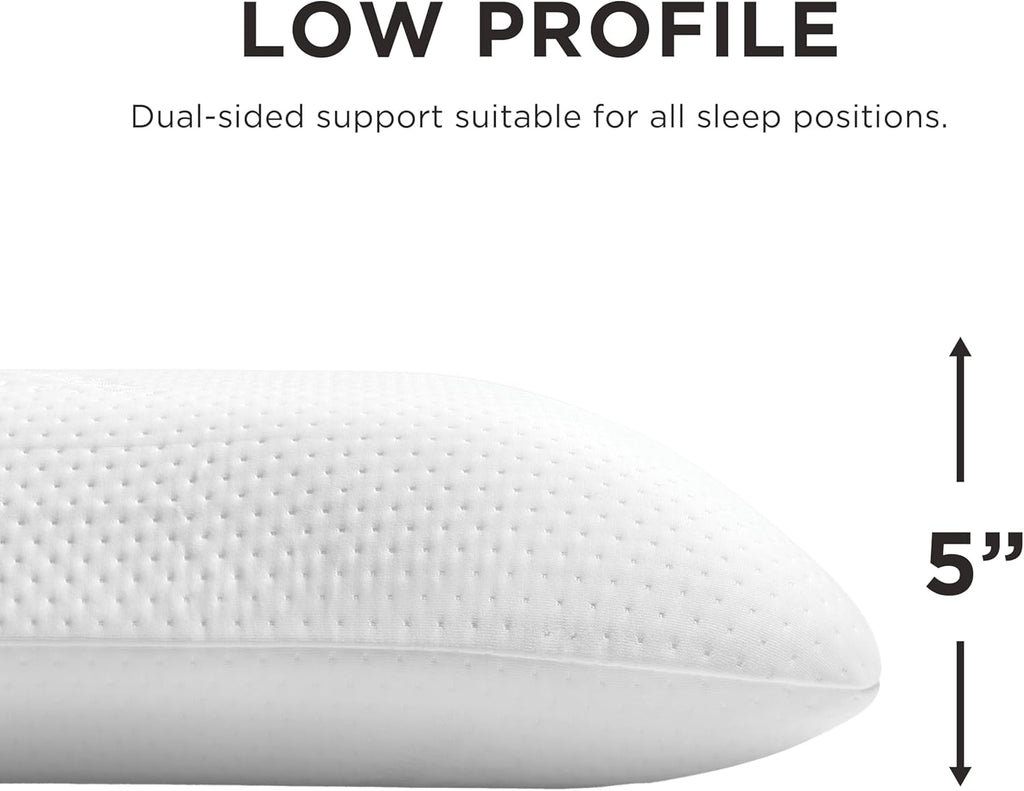 TEMPUR-Pedic TEMPUR-Symphony Pillow, Standard-2-Pack, Standard, White 2 Count