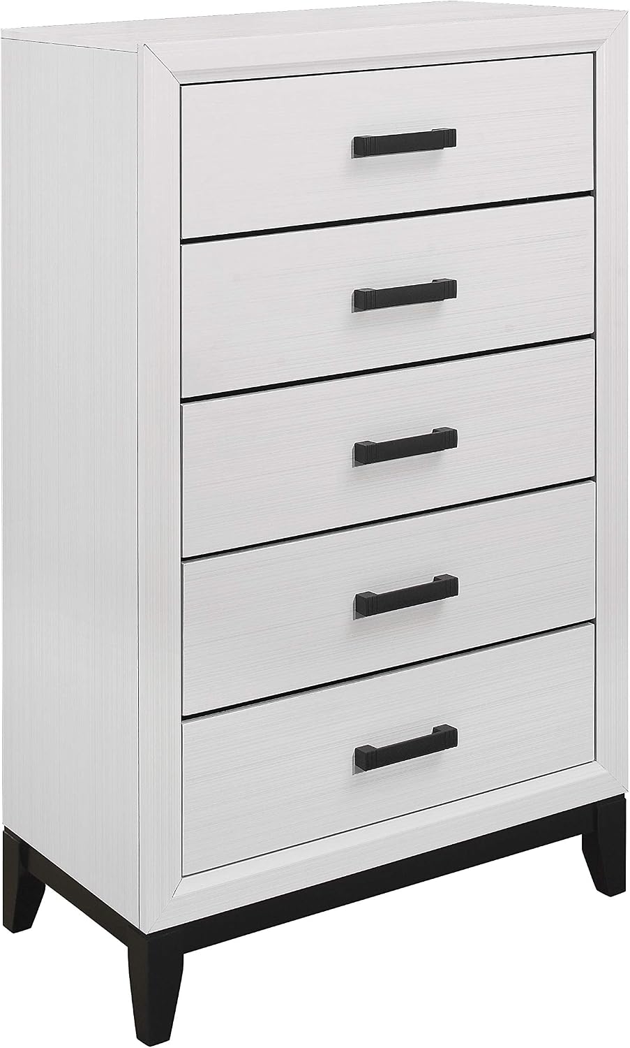White 5PC Full Bedroom Set IT698