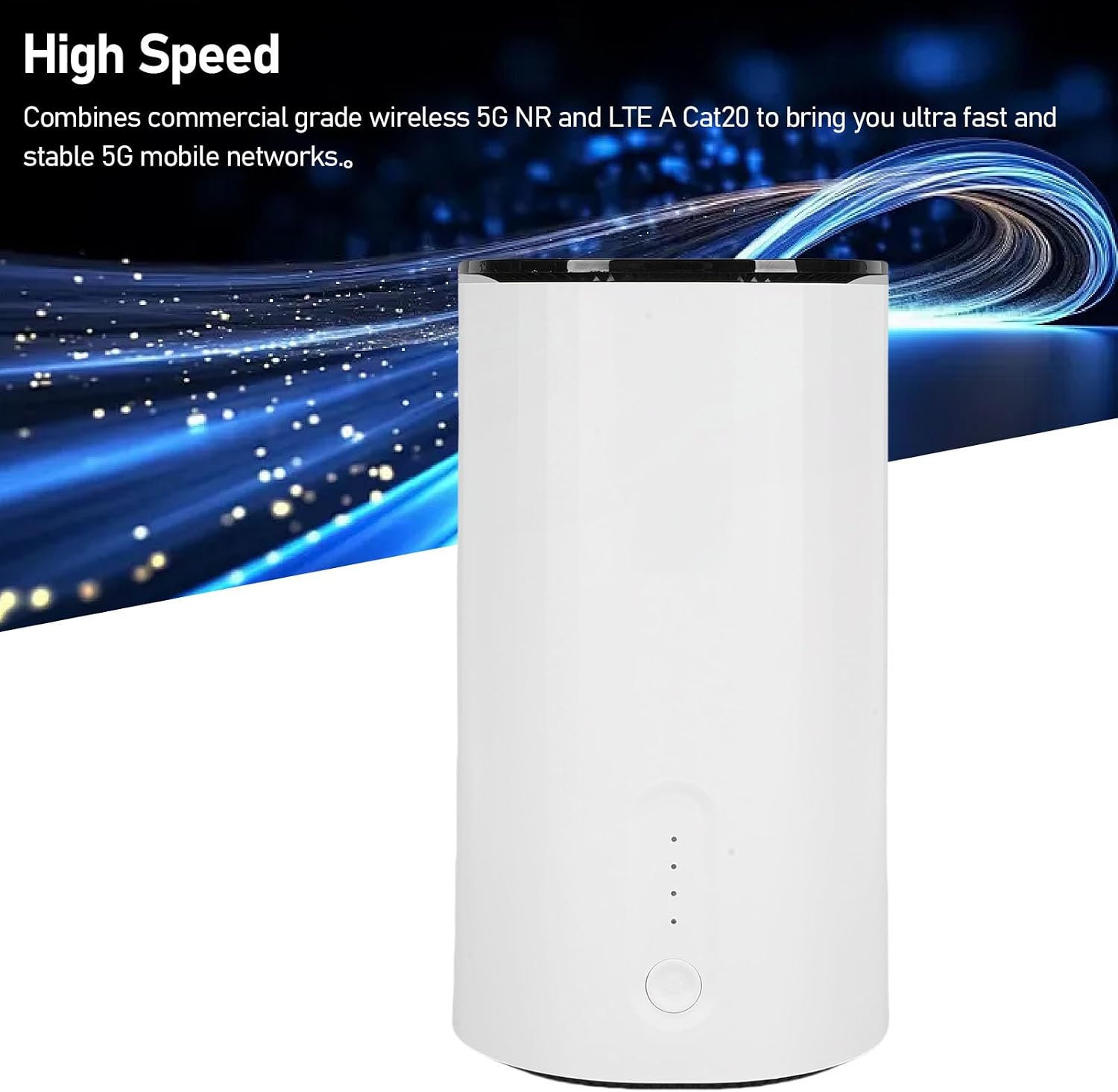Double Band WiFi 6 Route, 4.67Gbps High Speed Dual Band Wireless Internet Router with 2 SIM Card Slots, 2.5G WAN Port for Home Gaming Streaming (US Plug)