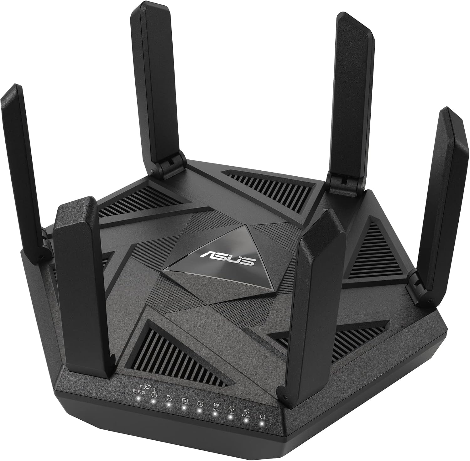 ASUS RT-AXE7800 Tri-band WiFi 6E Extendable Router, 6GHz Band, 2.5G Port (Renewed)