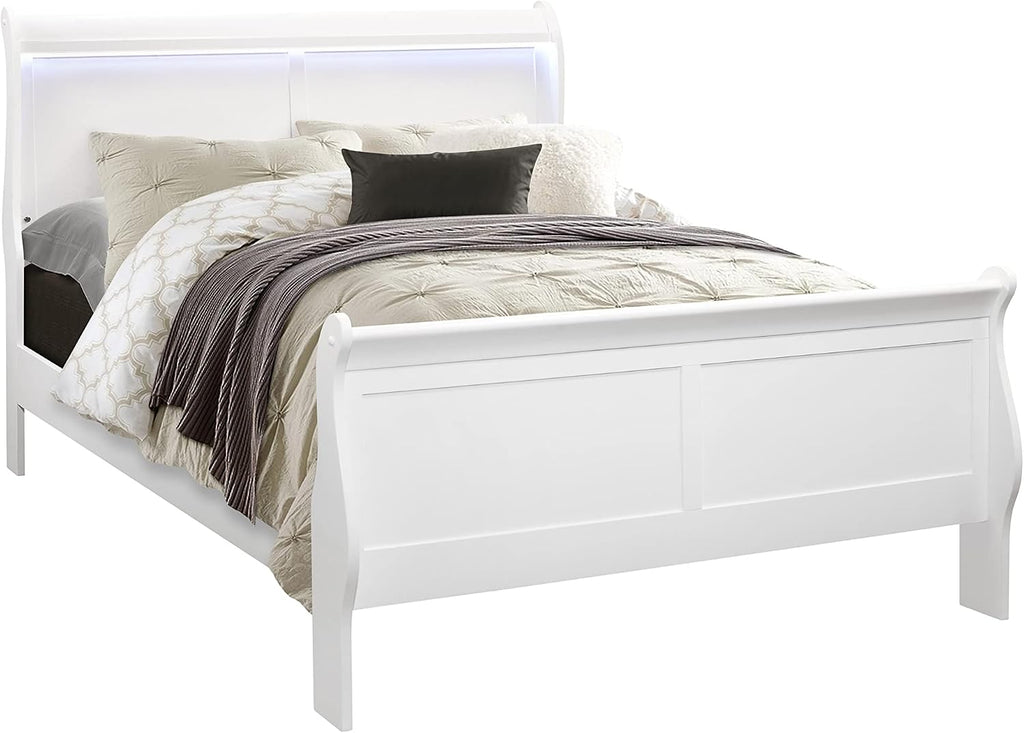 White Full Bedroom Set