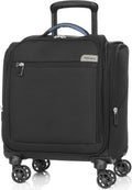 Verage Carry On Underseat Luggage with Wheels & USB Port, 14 Inch Wheeled Spinner Bag Carry-on Luggages for Airlines, Lightweight Suitcase Men Women, Pilots and Crew (14.5-Inch Plus Underseat)