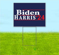 Biden Harris 2024 (18' x 24') Yard Sign, Quantity Discounts, Multi-Packs, Includes Metal Step Stake, Bandit, New, Advertising, USA | Election, Political, Democrat, Vote