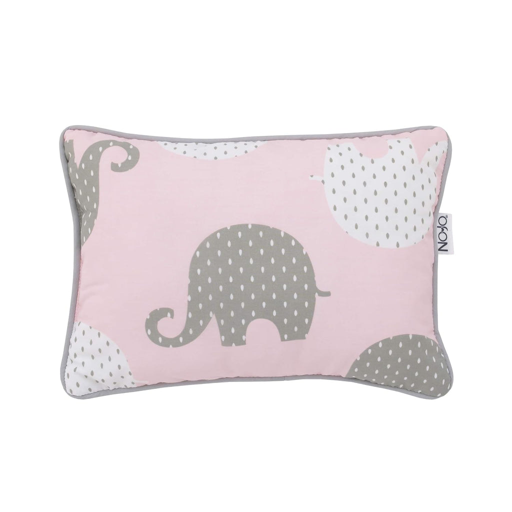 NoJo Dreamer - Pink/Grey Elephant 8 Piece Comforter Set