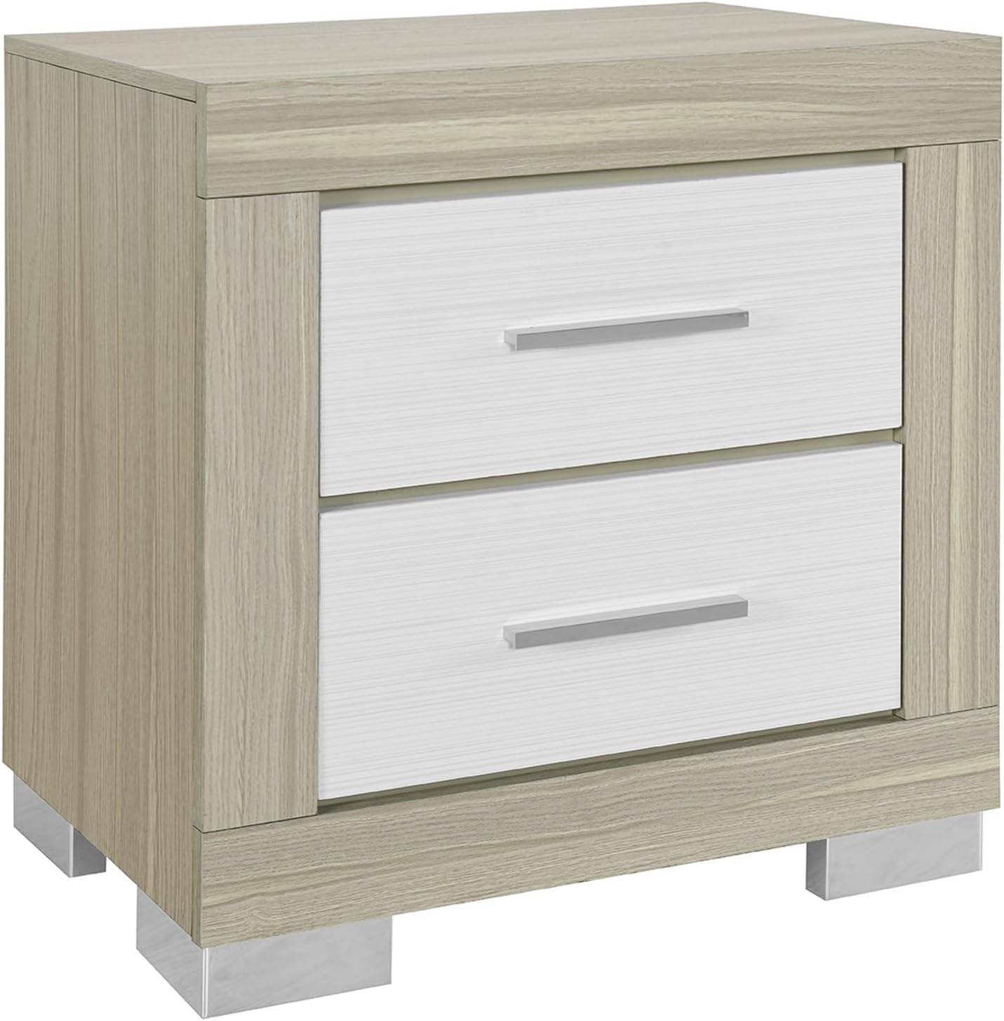 5PC Natural White Full Bedroom Set CV33