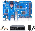 Banana Pi BPI-R4 Lite Wi-Fi 7 Development/Router Board, Quad-Core MT7987A SOC, 2.5G SFP&RJ45 WAN, OpenWrt,8GB eMMC,4xGbE Ports, Support 4G/5G, NAS Smart Home Gateway (with Case, 2GB RAM)